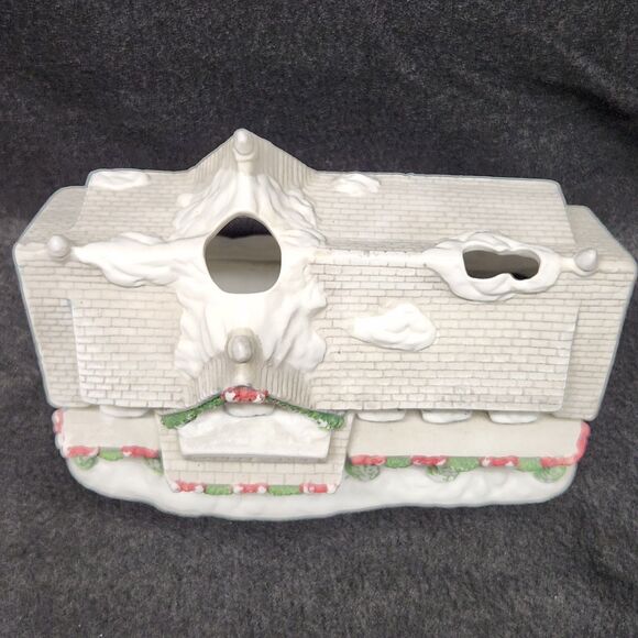 Partylite Tea Lite Candle Holder Retired Village House Candle Shop Vntg PO266 - Picture 8 of 8